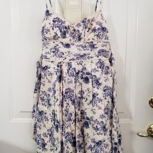 Lilac/purple floral dress
